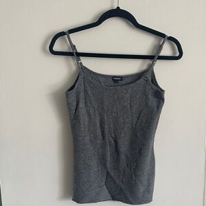 BLEUSALT Heather Gray Camisole Top